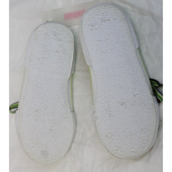 NEW 2006/05 Gymboree Prep Canvas Sneaker Shoes sz 12 Embroidered Turtles Green - Picture 8 of 10